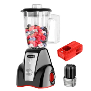 Decakila 1.5L Cordless Stand Blender 16V - KEJB051R & KEJB051B