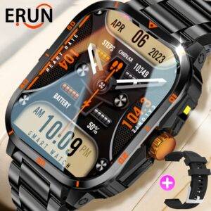 GREENPORT Smart Watch for Men & Women with Wireless, Wireless Calling, HD, Voice Assistant ,Compatible with iPhone/Android.